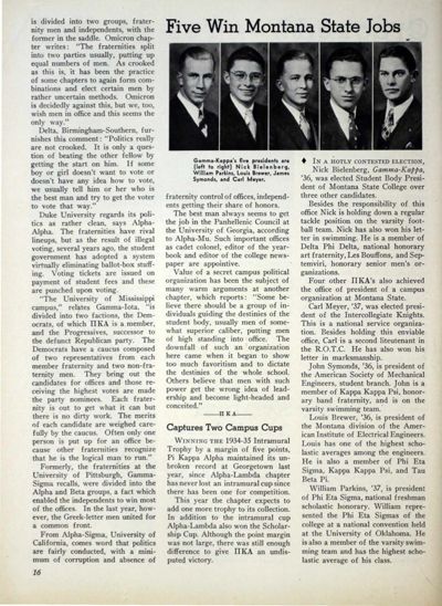 Five Win Montana State Jobs